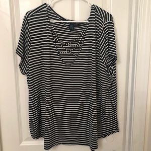 Striped Rue 21 top